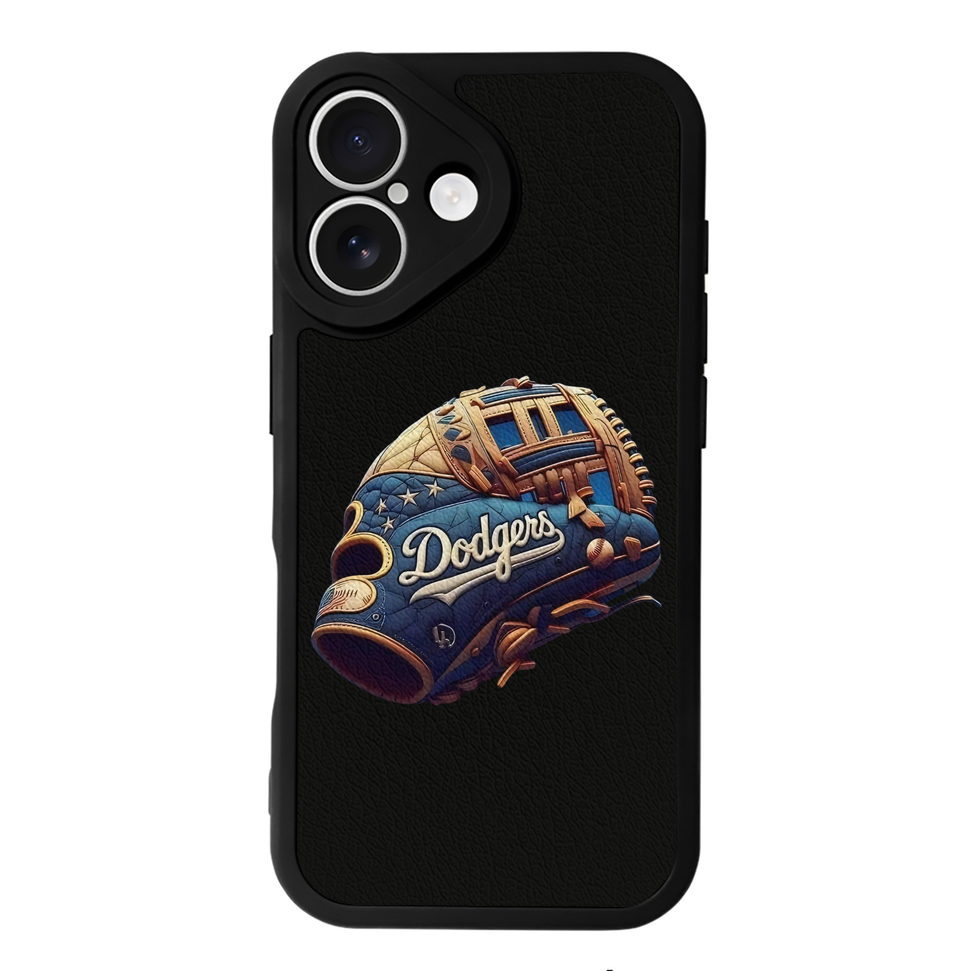  IPhone 16 Silicone Leather Case – UV Print, Lambskin Texture – Perfect Fit, Wireless Charging Compatible, Scratch Resistant, Precise Cutouts – Stylish Protection For IPhone 16